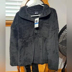 Spyder Black Sherpa Jacket XL